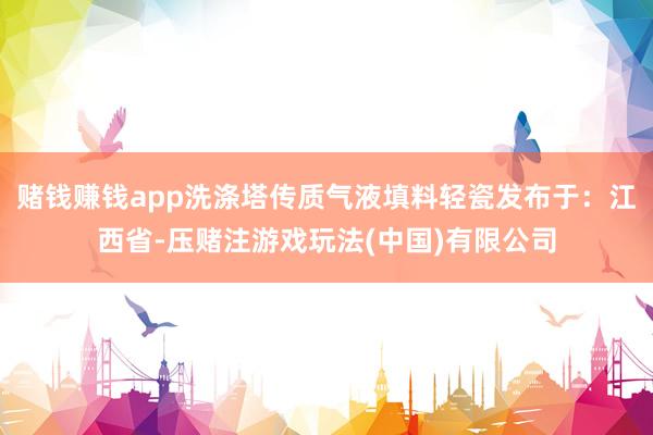 赌钱赚钱app洗涤塔传质气液填料轻瓷发布于：江西省-压赌注游戏玩法(中国)有限公司