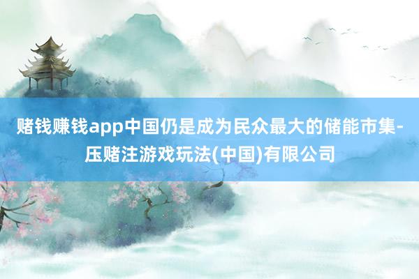 赌钱赚钱app中国仍是成为民众最大的储能市集-压赌注游戏玩法(中国)有限公司