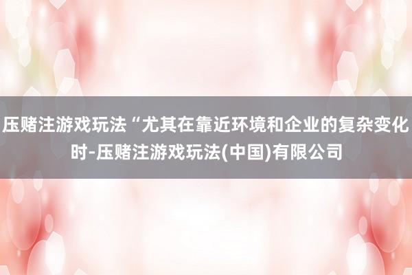 压赌注游戏玩法“尤其在靠近环境和企业的复杂变化时-压赌注游戏玩法(中国)有限公司